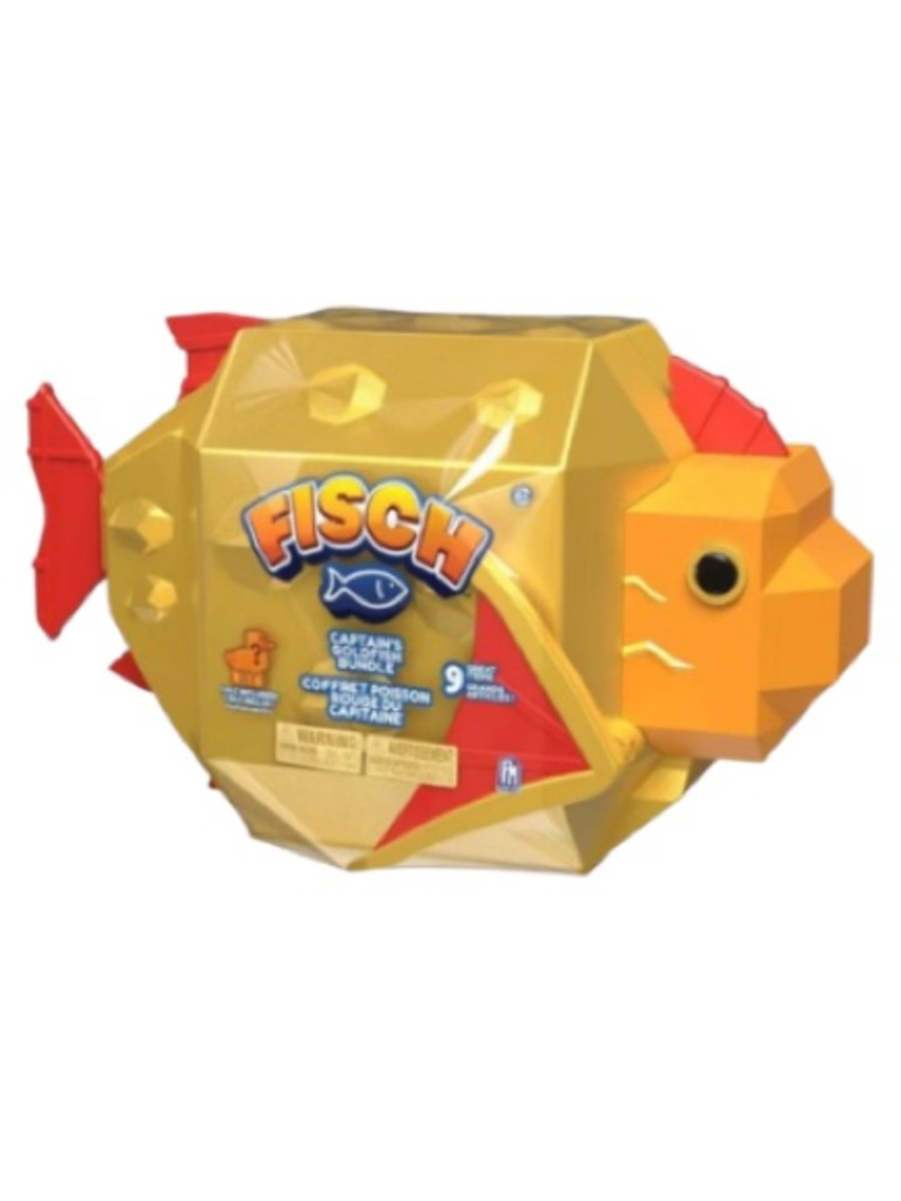 Roblox PhatMojo FISCH Captain's Goldfish Bundle Toy NWT